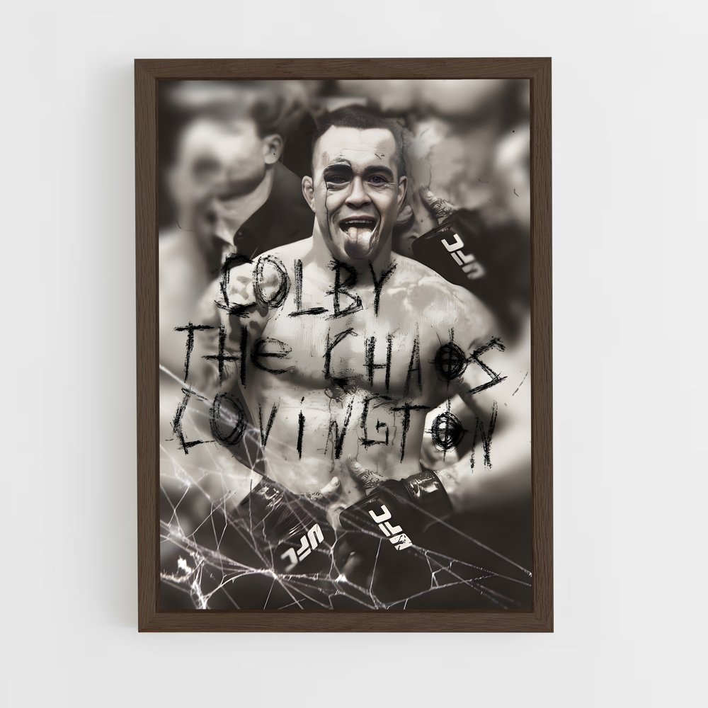 Poster Visage de Guerre – affiche MMA (vue 5)